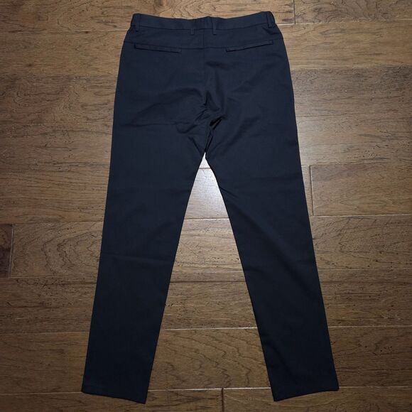 Jack Archer Pants Mens 34x34 Black Space Performance Dress Trousers Polyester - Picture 3 of 5